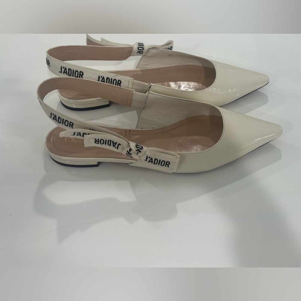 White dior flats - Picture 5 of 10